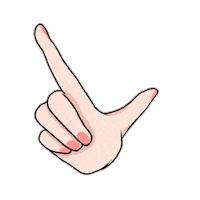 EtoLuz hand loser etoluz Sticker
