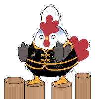 Nervous Kungfu Sticker by 澳娛綜合