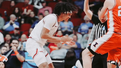 Ncaa Basketball Hype GIF by Arkansas Razorbacks