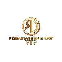 Logo Gold Sticker by Reseautage en Direct