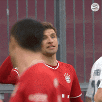 Champions League Reaction GIF by FC Bayern Munich