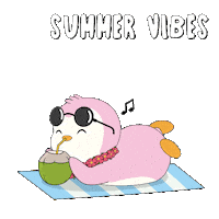 Relaxing Chill Out Sticker by Pudgy Penguins
