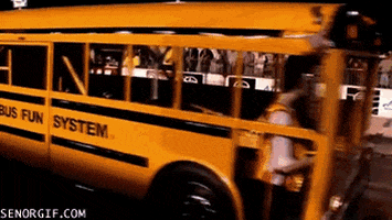 Drag Racing Buses GIF