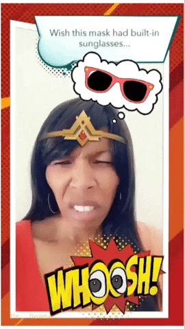 reacting comic con GIF by Dr. Donna Thomas Rodgers