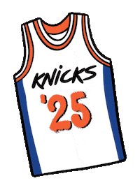 New York Jersey Sticker by COREY PAIGE DESIGNS