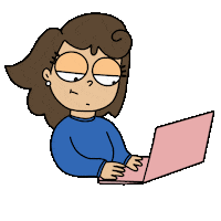 Mara Working Sticker