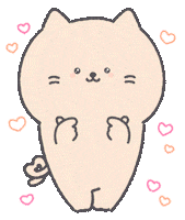 animol_official cat heart kawaii かわいい Sticker