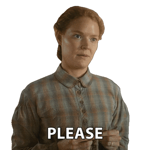 Little House On The Prairie Please Sticker by NETFLIX