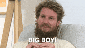 Big Boy Watching Tv GIF by Gogglebox Australia