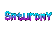 joyfuljuly pixel blue day weekend Sticker