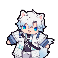 Cat Fox Sticker