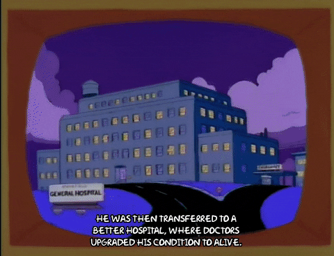 Episode 1 Hospital GIF by The Simpsons