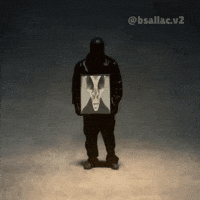 Kanye West V GIF