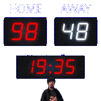 48 Away Sticker