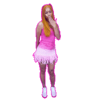 Sorry Not Sorry Kiss Sticker by TiaCorine