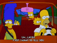 Driving Season 3 GIF by The Simpsons