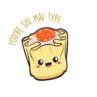 Dim Sum Puns Sticker by Life In Treetop