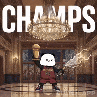 Cleveland Cavaliers Panda GIF by Kanpai Pandas