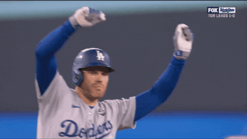 Los Angeles Dodgers Baseball GIF by MLB