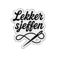 Naald Sticker by Foei Collective