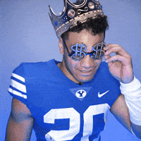 You Cant See Me Byu Football GIF by BYU Cougars