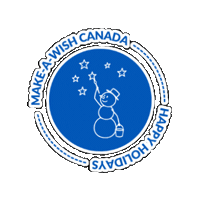 Snowman Sticker by Make-A-Wish Canada