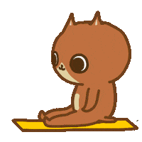 Exercising Work Out Sticker by DinDong