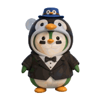 Top Hat Tuxedo Sticker by ZaddyFi