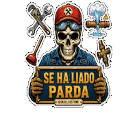 Skull Error Sticker