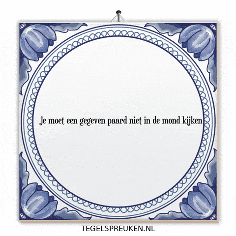 Wijsheid Genieten GIF by Tegelspreuken.nl