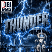 Cartoon Character Lightning GIF by Digi 995