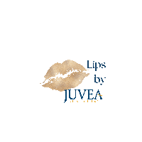 Gold Kiss Sticker by Juvea Aesthetics