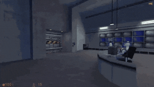 Teleporting Half Life GIF