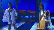 Usher Harp GIF by iHeartRadio