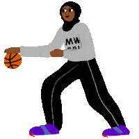 Basketball Basket Sticker by Linnéa Teljas Puranen