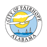cityoffairhope fairhope fairhopeal cityoffairhope mobile bay Sticker