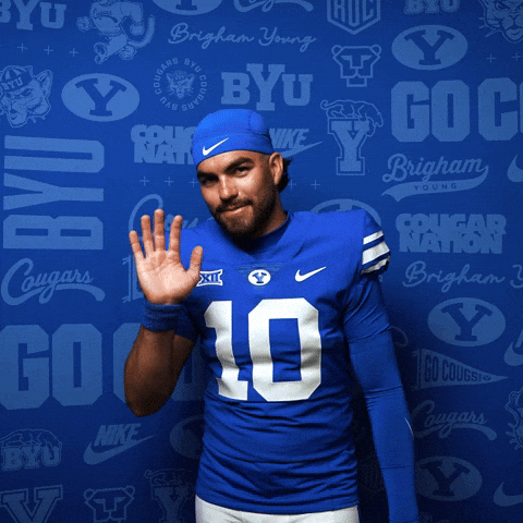 College Football Go Cougs GIF by BYU Cougars