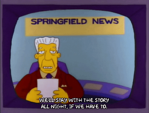 Reporting Season 3 GIF by The Simpsons