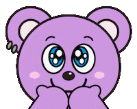 Bear Wow Sticker