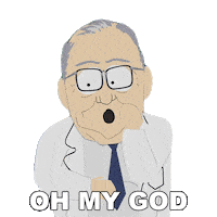 Oh My God Omg Sticker by South Park