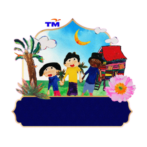TMGroup giphyupload ramadhan raya autism Sticker