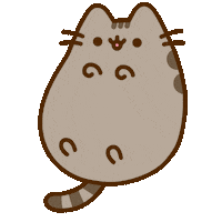 Fat Cat Fall Sticker by Pusheen