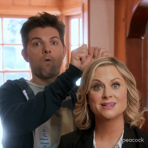 Excited Season 6 GIF by Parks and Recreation