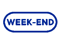Week End Sticker by Reeasy
