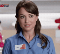 Happy Milana Vayntrub GIF