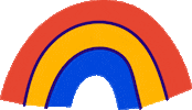 hidovetail rainbow dovetail dovetail life Sticker