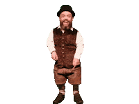 timmietirol oktoberfest apresski kabouter handjes Sticker