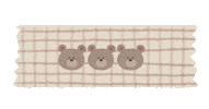 Bear Tape Sticker