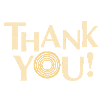 Thanks Thank You Sticker by Tokyobanana
