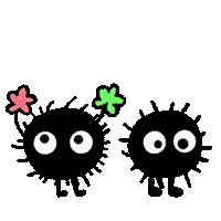 Looking Studio Ghibli Sticker by Florens Debora